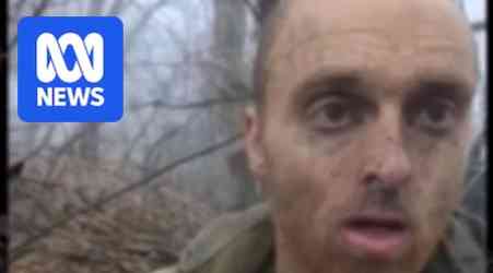 Russian social media video appears to show Australian man captured in Ukraine