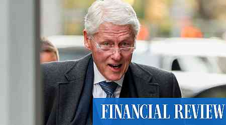 Bill Clinton admitted to hospital in Washington DC after developing a fever