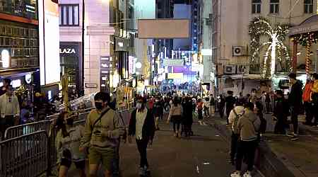 'Spending pattern shifting in Lan Kwai Fong'