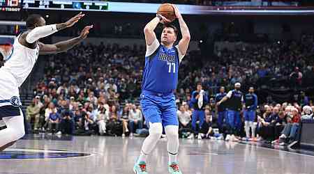 Mavs' Doncic ruled out vs. Wolves with calf strain