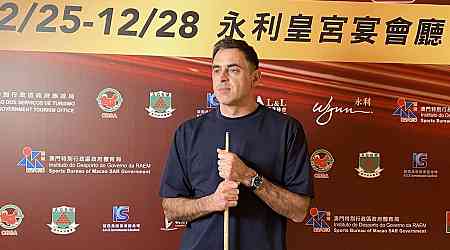 O'Sullivan to move to HK, hails city's snooker scene