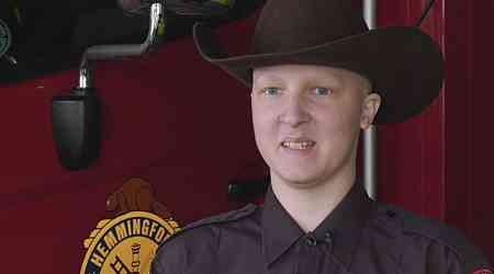 Teen cancer patient pays forward Make-A-Wish donation to local fire department