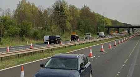 Man arrested after pensioner killed in Christmas Day motorway crash