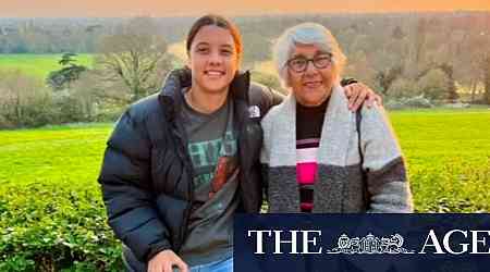 Sam Kerr's grandmother hit by car in Perth