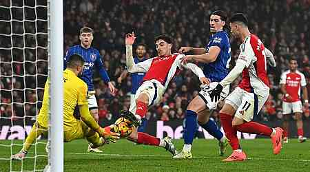 Arsenal player ratings vs Ipswich: 8/10 duo reignite title charge as Arteta gamble works