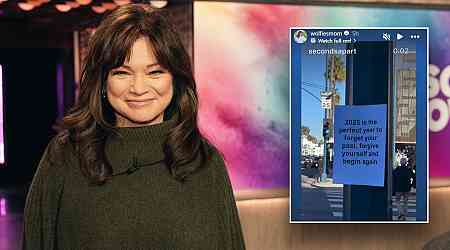 Valerie Bertinelli encourages followers to 'begin again' in the new year