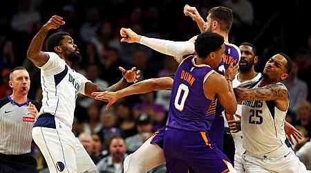  Suns-Mavericks fight: Jusuf Nurkic, Naji Marshall ejected after coming to blows 