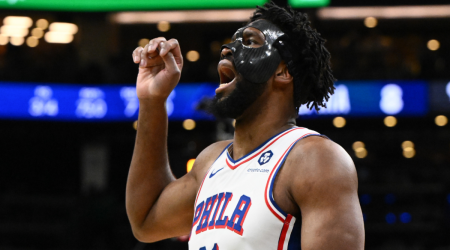  76ers' Joel Embiid fined $75,000 for 'obscene gestures' against the Celtics on Christmas 