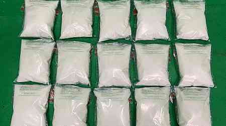 Customs seize 30kg of suspected ketamine at airport