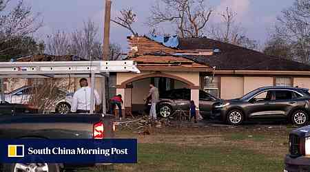 Tornadoes in Texas and Mississippi kill 2 and injure 6 as severe weather moves east