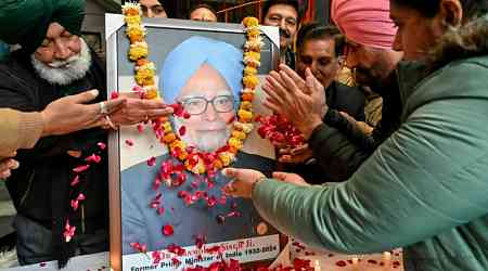 Indian state funeral for former PM Manmohan Singh