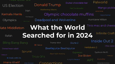 News, songs, movies and games: What the world searched for in 2024