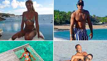 Celebrities Wash Away 2024 by Spending Holidays at the Beach