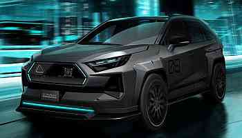 Toyota Unveils "Dark Side Performance" RAV4 Concept ahead of Tokyo Auto Salon