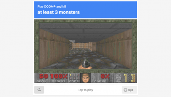 Someone made a CAPTCHA where you play Doom on Nightmare difficulty