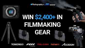 We are giving away over $2,400 in filmmaking gear