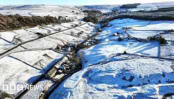 Amber weather warnings for snow and ice with 'hazardous' conditions