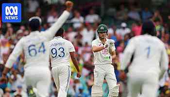 Australia vs India live: Sam Konstas resumes SCG Test innings on day two