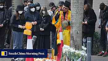 Memorial held for Hong Kong motorcyclist killed in controversial crash