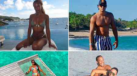 Celebrities Wash Away 2024 by Spending Holidays at the Beach