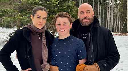 John Travolta Begins 2025 Alongside Kids Ella and Ben in New Photo