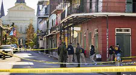 Photos: Scenes after attack in New Orleans French Quarter