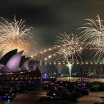 The world welcomes 2025 with light shows, embraces and ice plunges