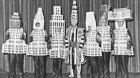 Famous Architects Dress as Their Famous New York City Buildings (1931)