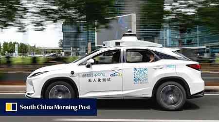 Chinese autonomous-driving tech firm Pony.ai eyes robotaxi services in Hong Kong