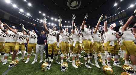 Defense and special teams lift Notre Dame to 23-10 win over Georgia in Sugar Bowl CFP quarterfinal