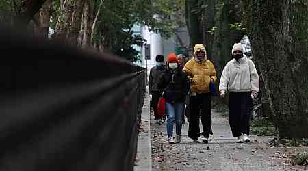 Cold air mass to bring chilly weather across Taiwan next week