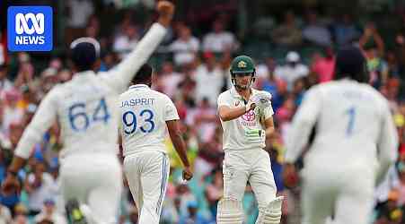 Australia vs India live: Sam Konstas resumes SCG Test innings on day two