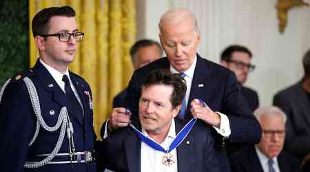 Canadian actor Michael J. Fox among those awarded Presidential Medal of Freedom by Biden