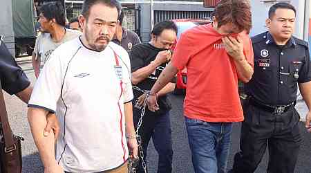 Three robbery gang members charged at Johor courts