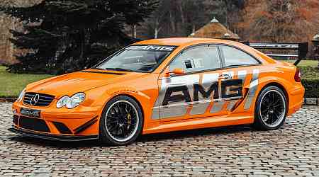 Rare Mercedes-Benz CLK DTM AMG P900 Prototype Surfaces for Auction