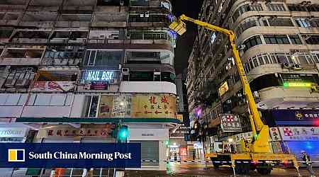 Hong Kong building with falling concrete fails 2020 inspection notice