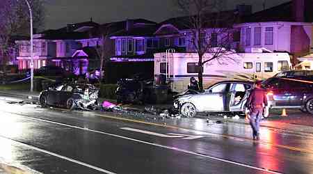 Maserati driver seriously injures 2 in Surrey hit-and-run: police