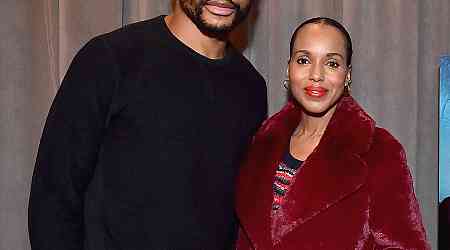  Golden Globes: Kerry Washington, Nnamdi Asomugha Enjoy Rare Date Night 