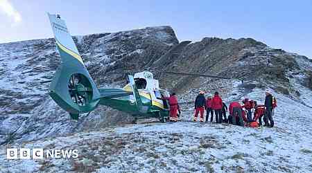 Man dies in fall from ridge in Blencathra