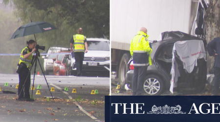 Driver killed in alleged stolen truck crash in Melbourne