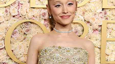  2025 Golden Globes: Ariana Grande Debuts Darker Hair Transformation 