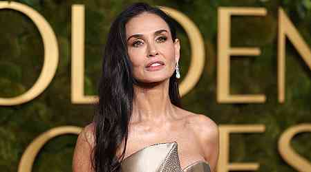 Demi Moore wins first Golden Globe after nearly quitting acting career