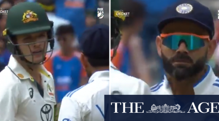 Kohli, Konstas clash in fiery MCG moment