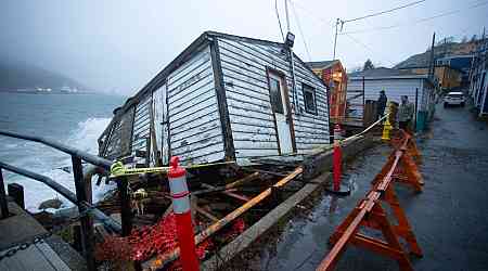 Part of street washed away and state of emergency declared in N.L. town after storm