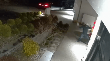 Parcel delivery man suspected of vandalizing West Kelowna neighbourhood