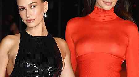  Hailey Bieber Step Outs for Girls' Night With Kendall Jenner 