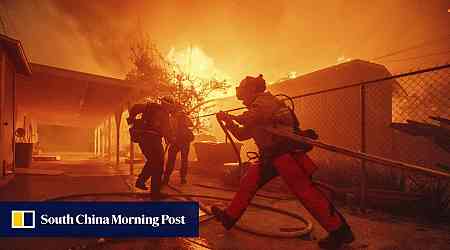 Wildfires rage out of control near Los Angeles, killing at least 2