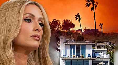 Paris Hilton's Malibu House Burns Down in Wildfire