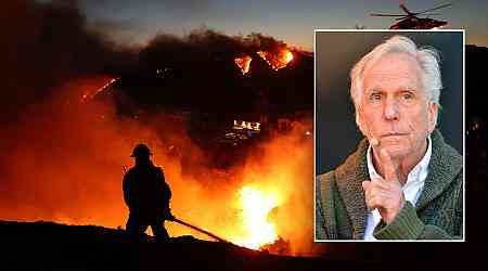 California wildfires: Police shoot down celebrities floating arson theories