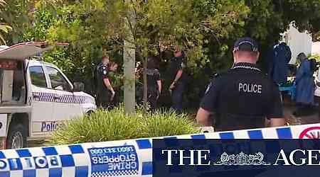 Police officer and man both shot during incident in Brisbane